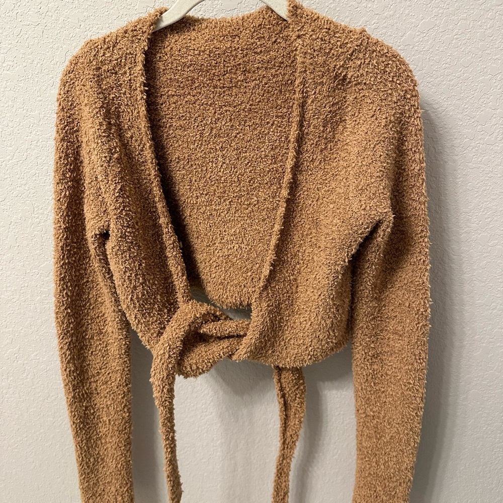 skims wrap sweater